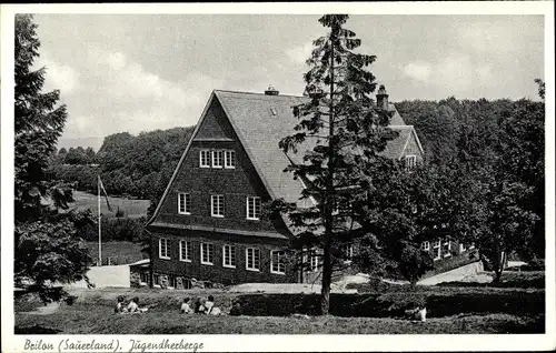 Ak Brilon im Sauerland, Jugendherberge