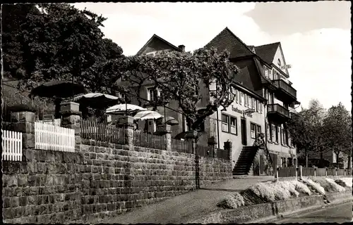 Ak Zwingenberg am Neckar Baden, Gasthaus und Pension Zum Anker