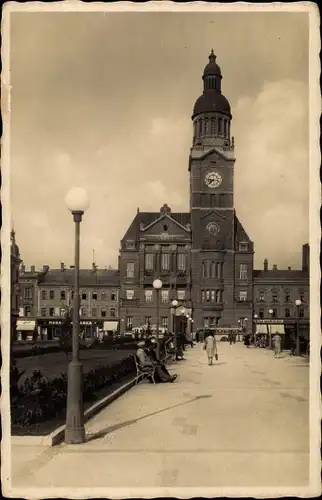 Ak Prostějov Proßnitz Region Olmütz, Masarykovo namesti, Radnice