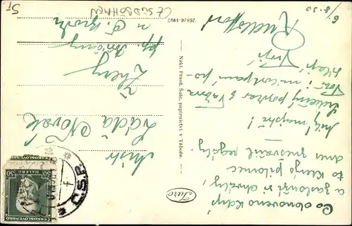 Ak Tábor Südböhmen, Starkuv dum