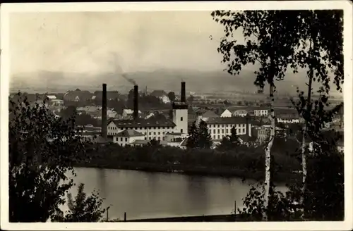 Ak Zábřeh Hohenstadt an der March Region Olmütz, Teilansicht