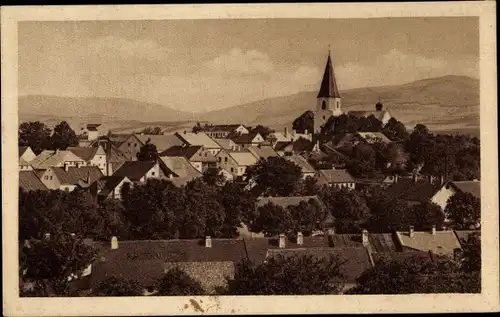 Ak Nýrsko Neuern Ober Neuern Region Pilsen, Blick auf den Ort