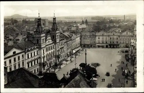 Ak Pardubice Pardubitz Stadt, Namesti, Platz