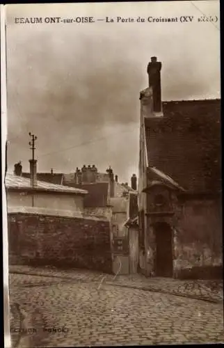 Ak Beaumont sur Oise Val d’Oise, La Porte du Croissant