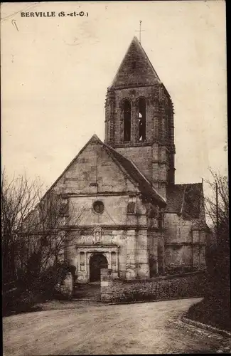 Ak Berville Val d´Oise, L'Eglise