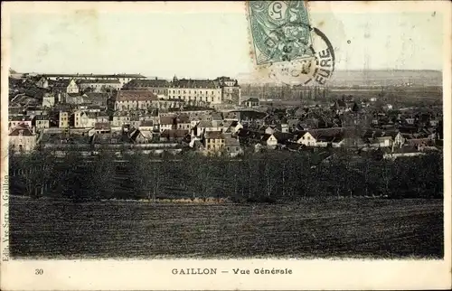 Ak Gaillon Eure, Vue Generale