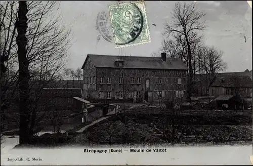 Ak Etrépagny Eure, Moulin de Valtot