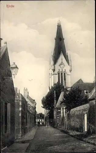 Ak Zeithain in Sachsen, Kirche