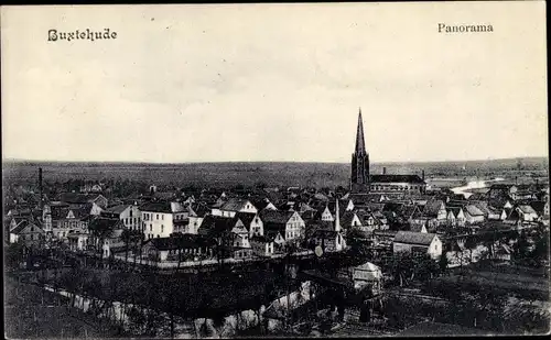 Ak Buxtehude in Niedersachsen, Panorama