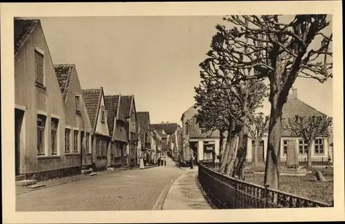 Ak Holm Schleswig an der Schlei, Süd Holm, Straßenansicht