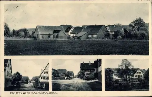 Ak Gaugshausen Ilshofen in Baden Württemberg, Ortsansichten