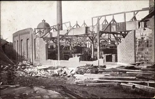 Ak Chemnitz in Sachsen, Sturmkatastrophe am 27. Mai 1916, Sturmschäden