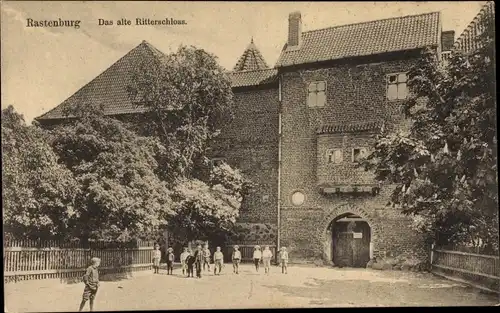 Ak Kętrzyn Rastenburg Ostpreußen, Altes Ritterschloss