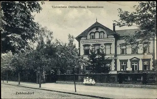 Ak Berlin Zehlendorf, Töchterheim Ottilienhaus, Beerenstraße