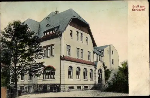 Ak Gornsdorf im Erzgebirge, Gasthaus