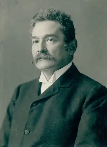 Foto Max Burckhardt, (1854 - 1912) Richter, Direktor des Burgtheaters Wien