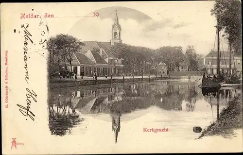 Ak Den Helder Nordholland Niederlande, Kerkgracht