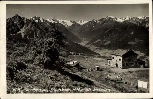 Ak Innsbruck in Tirol, Patscherkofel, Schutzhaus gegen Nordkette