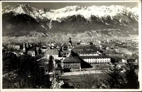 Ak Innsbruck in Tirol, Ort vom Berg Isel gesehen