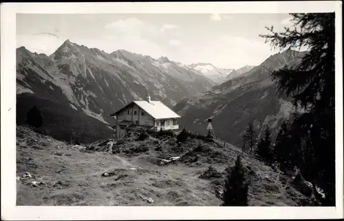 Foto Ak Mayrhofen im Zillertal Tirol, Gschösswandhütte