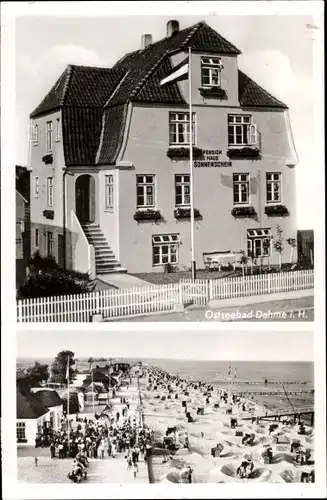 Ak Ostseebad Dahme in Holstein, Pension Haus Sonnenschein, Strandpartie