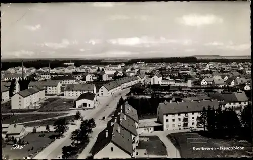 Ak Neugablonz Kaufbeuren im Allgäu, Blick auf den Ort