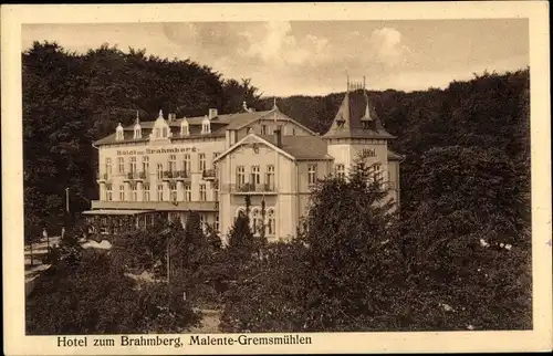 Ak Gremsmühlen Malente in Ostholstein, Hotel zum Brahmberg