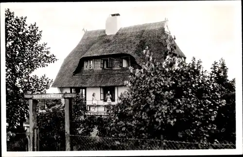 Ak Scharbeutz in Ostholstein, Pension Haus Heidemüller, Strandallee