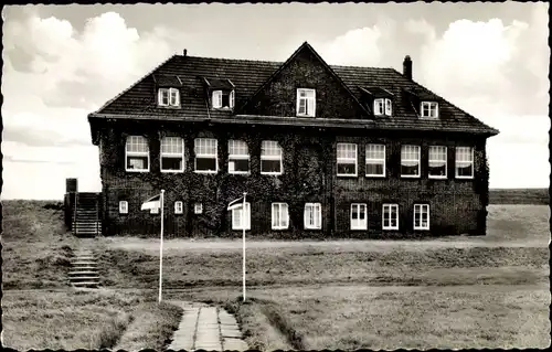 Ak Nordseebad Tossens Butjadingen, Hotel Schloss am Meer