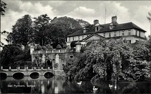 Ak Bad Pyrmont in Niedersachsen, Schloss