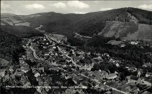 Ak Bad Lauterberg im Harz, Blick auf den Ort vom Hausberg aus
