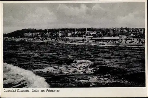 Ak Ostseebad Zinnowitz auf Usedom, Villen am Oststrand