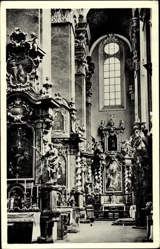 Ak Praha Prag Tschechien, Ruzencovy Oltar v Kostele Sv. Jilji