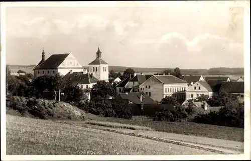 Ak Dobruška Gutenfeld Region Königgrätz, Blick auf den Ort