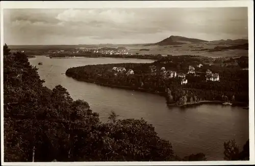 Ak Staré Splavy Thammühl Doksy Hirschberg am See Region Reichenberg, Panorama