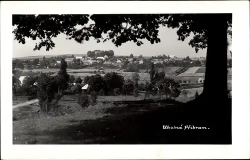 Foto Ak Uhelná Příbram Kohl Pribrams Region Hochland, Panorama, 1939