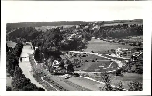Ak Teplice nad Bečvou Teplitz Bad Region Olmütz, Teplitzer Tal, Panorama
