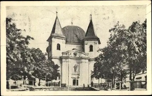 Ak Bystřice pod Hostýnem Bistritz am Hostein Region Zlin, Svatý Hostýn, Heiliger Hostein, Basilika