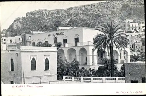 Ak Capri Neapel Campania, Hotel Pagano