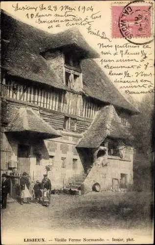 Ak Lisieux Calvados, Vieille Ferme Normande