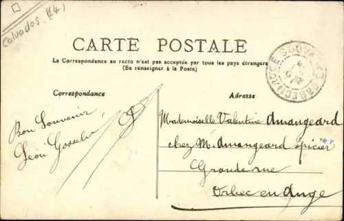 Ak Lisieux Calvados, Anciennes Fortifications Boulevard Sainte Anne