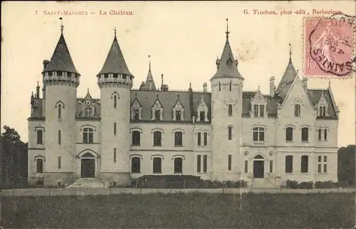 Ak Saint Maigrin Charente Maritime, Le Chateau