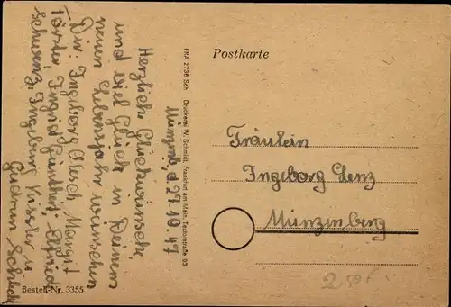 Scherenschnitt Ak Ich gratuliere, Engel