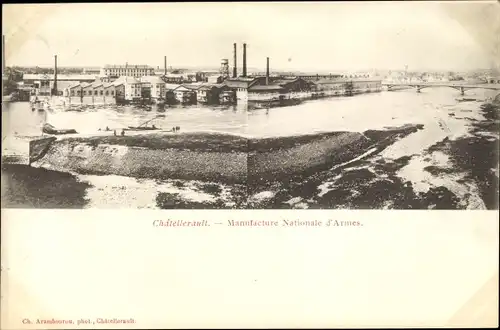 Ak Chatellereault Vienne, Manufacture Nationale d'Armes