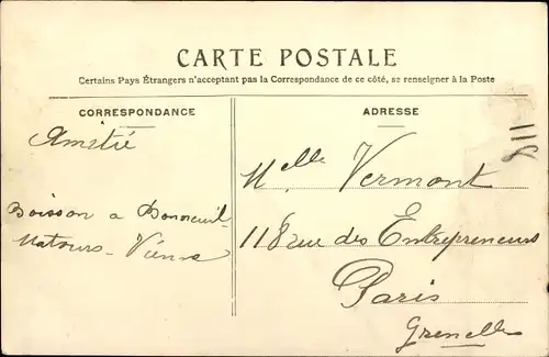 Ak Chatellereault Vienne, Vue generale