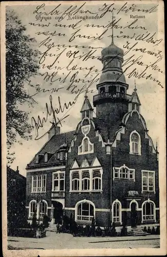 Ak Kellinghusen in Schleswig Holstein, Rathaus