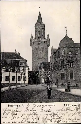 Ak Friedberg in Hessen, Adolfsturm