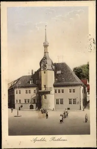 Ak Apolda in Thüringen, Rathaus, Außenansicht