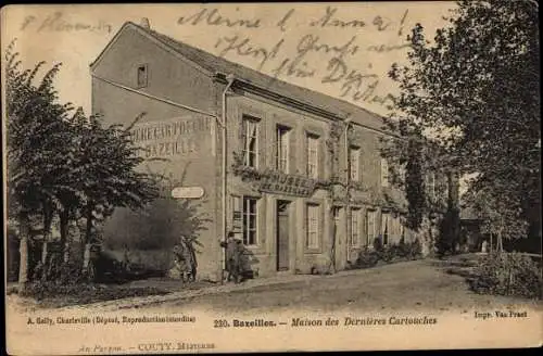 Ak Bazeilles Ardennes, Maison des Dernieres Cartouches