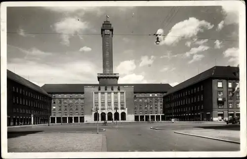 Ak Ostrava Ostrau Reg. Mährisch Schlesien, Nova radnice, Neues Rathaus